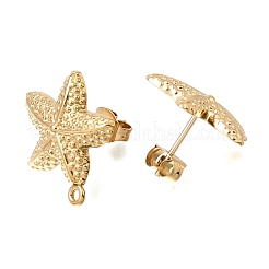 Boucles d'oreilles à tige en acier inoxydable 304&nbsp;STAS-D391-03C-G