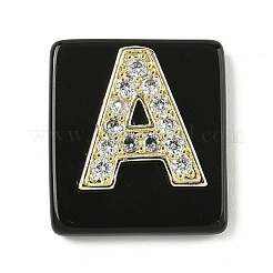 Natürlichen Obsidian Anhänger&nbsp;G-P585-05G-01