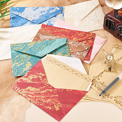 24 Stück 6 Farben Papierumschläge&nbsp;AJEW-TA0002-31