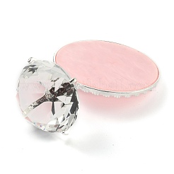 Paletas de resina para arte de uñas con base de diamante paleta de mezcla de uñas placa de mezcla de color pulido soporte de uñas&nbsp;ODIS-H001-A02-P