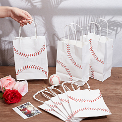 1 Set rechteckige Geschenktüten aus Papier mit Griff&nbsp;ABAG-BBC0001-25A