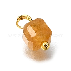 Natürlicher bunter Turmalin facettierter Tischschliff-Würfel-Charm&nbsp;X-PALLOY-JF04367-01