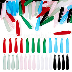 70 stücke 7 farben acryl anhänger&nbsp;MACR-TA0001-79