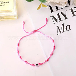 4 bracelet extensible en perles de verre et maillons en alliage doré&nbsp;FS-WG3FBEF-02