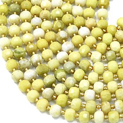 Natürliche Butter Jade Perlen Stränge&nbsp;G-K389-E38-01