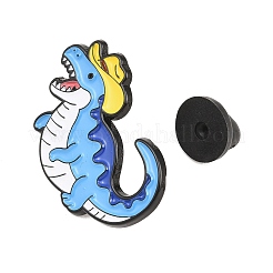 Cowboy-Dinosaurier-Anstecknadeln aus Emaille&nbsp;JEWB-G046-04C