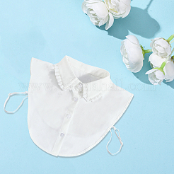 Abnehmbares Baumwollhemd für Damen mit falschem Kragen&nbsp;AJEW-WH20816-009A