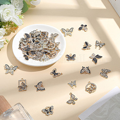 42 pendentif en alliage émaillé noir&nbsp;FIND-SC0024-27