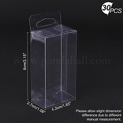 Coffrets cadeaux pliables en plastique pvc transparent&nbsp;CON-WH0076-15C