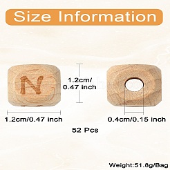 2 Beutel Holzperlen&nbsp;WOOD-CJ0001-99