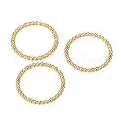 304 Edelstahl verbindet Ringe, Anhänger Zubehör, Ringform, golden, 20x2 mm, Innendurchmesser: 16 mm