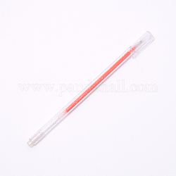 Bolígrafo de gel de plástico brillante, Oficina y material escolar, naranja, 163x11x7.8mm