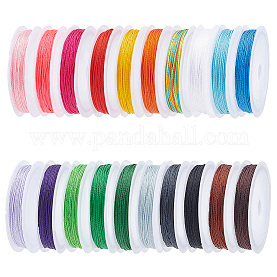 Wholesale PH PandaHall 294 Yards 0.8mm Nylon String for Bracelets