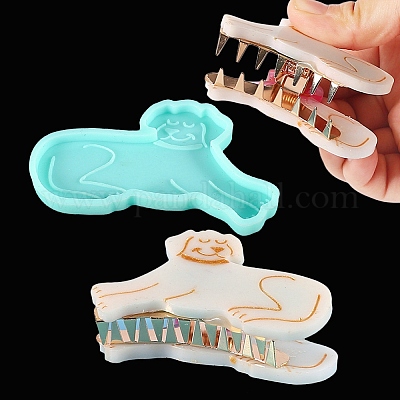 Wholesale Claw Hair Clip Cabochon Silicone Molds 