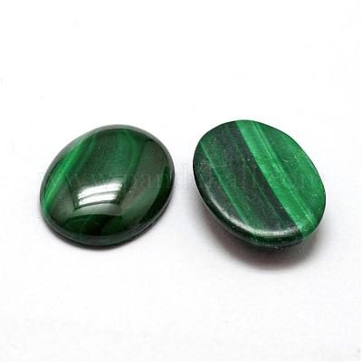 Oval natürliche Malachit cabochons&nbsp;G-O147-03H-1