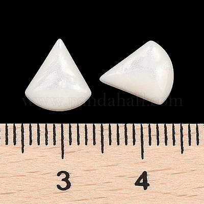 Cabochons décodés en résine opaque&nbsp;CRES-I036-19B-1