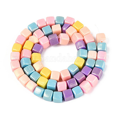 Chapelets de perle en pâte polymère manuel&nbsp;CLAY-N013-25A-05-1