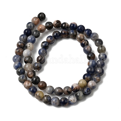 Natur Sodalith Perlen Stränge&nbsp;G-F591-13B-1