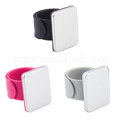 Pin Holder Bracelet Bobby Wrist Hair Cushion Sewing Wristband Silicone  Magnet Needle Clips Pincushion Clip Hairdresser Strap