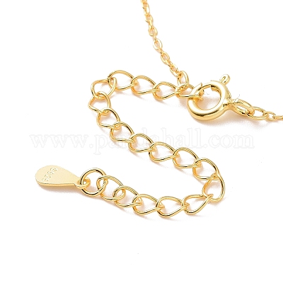 Ожерелье с подвеской в виде клевера из стерлингового серебра с прозрачнымкубическим цирконием для женщин оптом - Ru.Pandahall.com