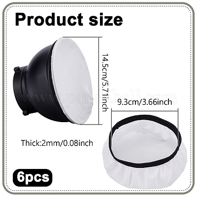 Couvercle de lampe diffuseur en polyester&nbsp;AJEW-WH0816-378-1