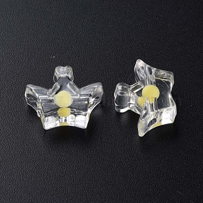 Perles en acrylique transparente&nbsp;MACR-S373-105-B05-1