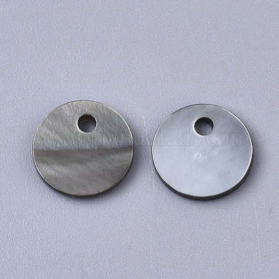 Schwarz Lippe Shell-Anhänger&nbsp;SSHEL-S251-36A-1