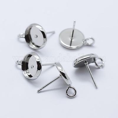 Laiton supports pour dormeuses&nbsp;KK-P131-01A-8mm-P-1