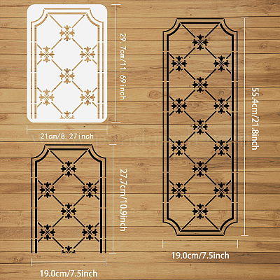 Custom Grid Stencil, Square Stencil