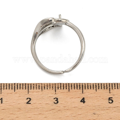 Verstellbare Messingmanschettenringe&nbsp;ZIRC-F076-09P-1