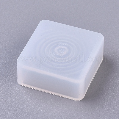 RESIN WAVY RECTANGLE Bead Mold, Silicone Mold to make 1-1/2 x 1 wavy