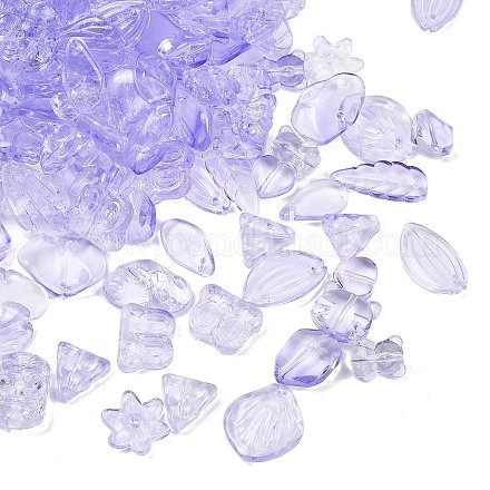 Прозрачные стеклянные бусины градиентного цвета GLAA-B026-01D-1