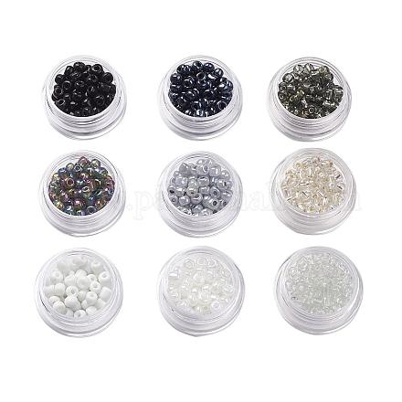 Perline semi di vetro DIY-X0272-4mm-01-1