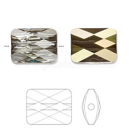 Austrian Crystal Rhinestone Beads 5055-8x6-001IG(U)-1