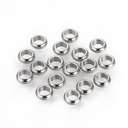 201 Stainless Steel Spacer Beads STAS-R071-34-1