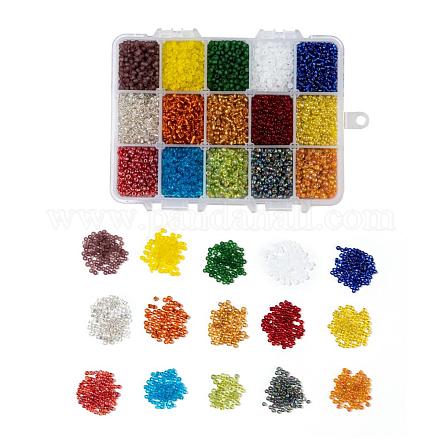 Perles de rocaille en verre SEED-JP0007-20-3mm-1