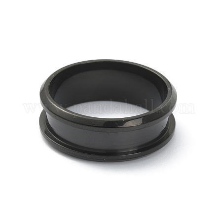 201 кольцо из нержавеющей стали с рифлением для пальцев STAS-WH0029-52D-EB-1