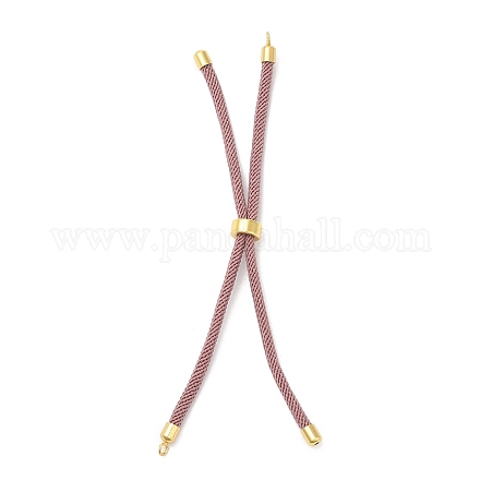 Création de bracelets à cordon torsadé en nylon MAK-M025-137-1