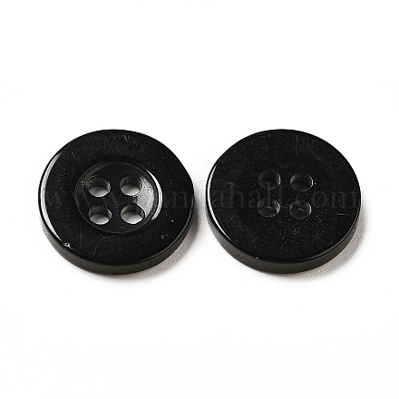Resin Buttons RESI-D033-15mm-02-1