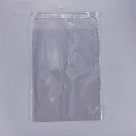 セロハンのOPP袋  通気孔付き  長方形  透明  24x15cm  一方的な厚さ：0.025mm  インナー対策：20x15のCM  100個/袋 OPC-WH0004-01-1