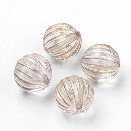 Chapado de perlas de acrílico transparente PACR-Q115-60-14mm-1