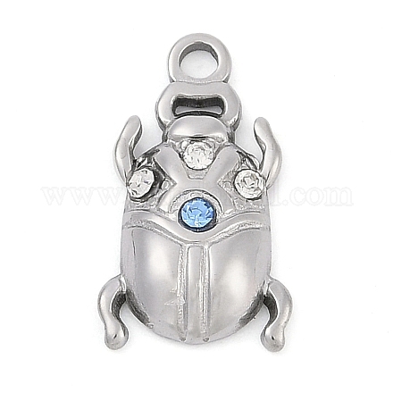 Подвески из нержавеющей стали 304 со стразами X-STAS-L022-478P-1