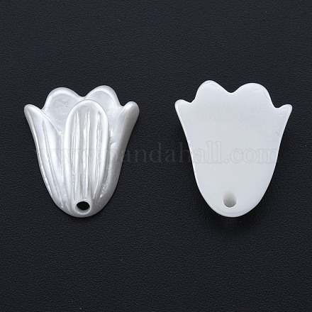 Colgantes de perlas de imitación de plástico abs KY-N015-34-1