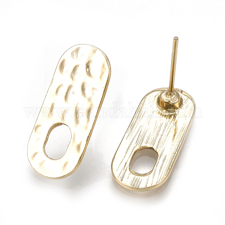 Accessoires de clous d'oreilles en alliage PALLOY-T055-11-1