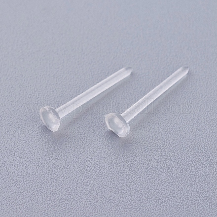 Accessoires de puces d'oreilles en plastique KY-G006-03-3m-1