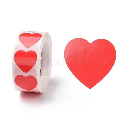 Heart Paper Stickers X1-DIY-I107-01E-1