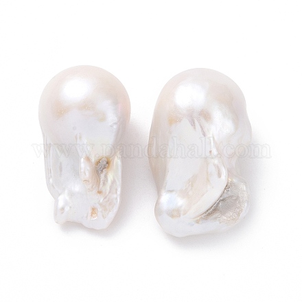 Perline di perle naturali di keshi PEAR-P003-18-1