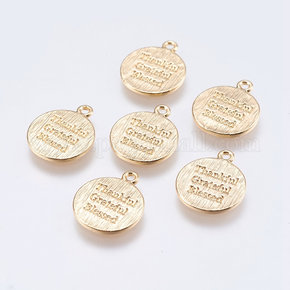 Wholesale Brass Quote Charms