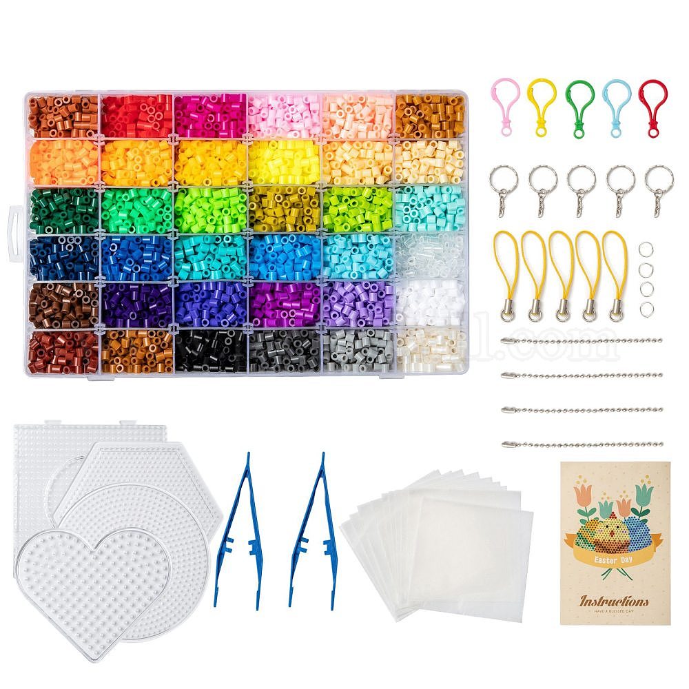 Wholesale 36 Colors DIY Fuse Beads Kit - Pandahall.com