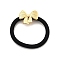304 Stainless Steel, with Nylon Stretch Rope, Can Be Used As Bracelet or HeadbandIon Plating(IP), Bowknot, Bowknot, Inner Diameter: 47mm